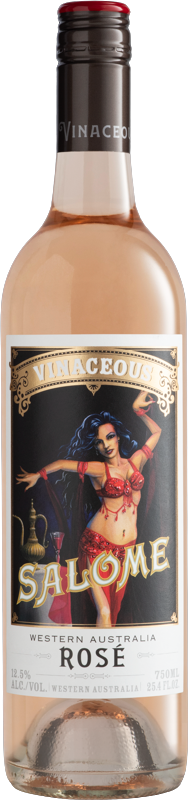 Vinaceous Wines Salome Rose 2024 bottle — Western Australia